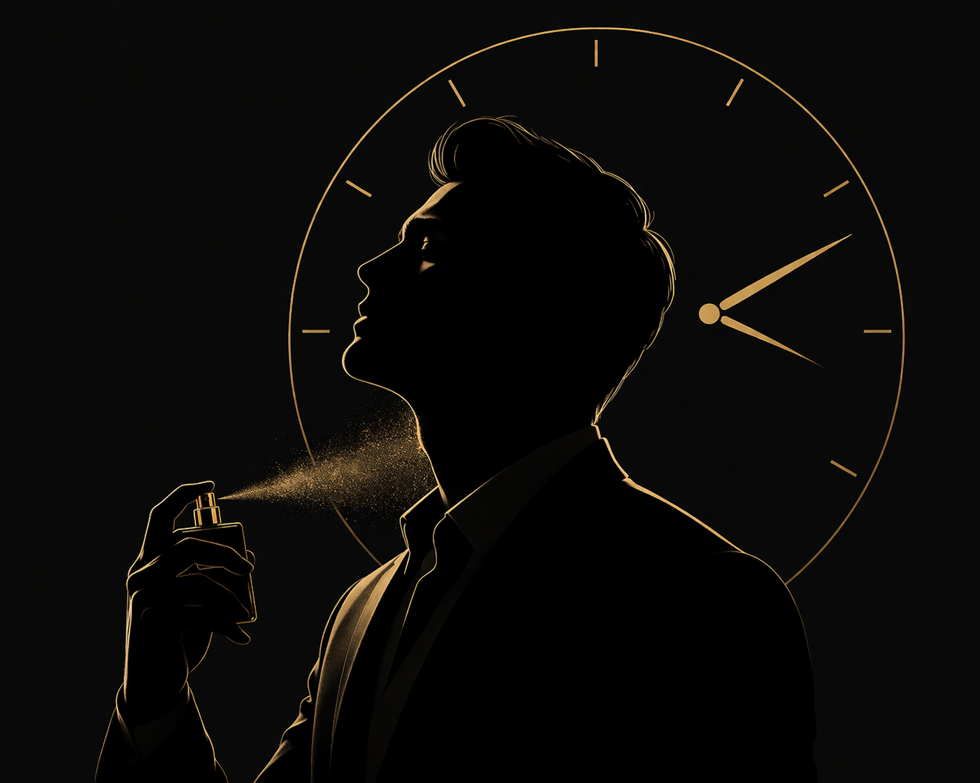 Fragrance perfume bottle lifestyle photo